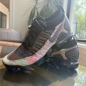 Multicolor Knit Sneakers